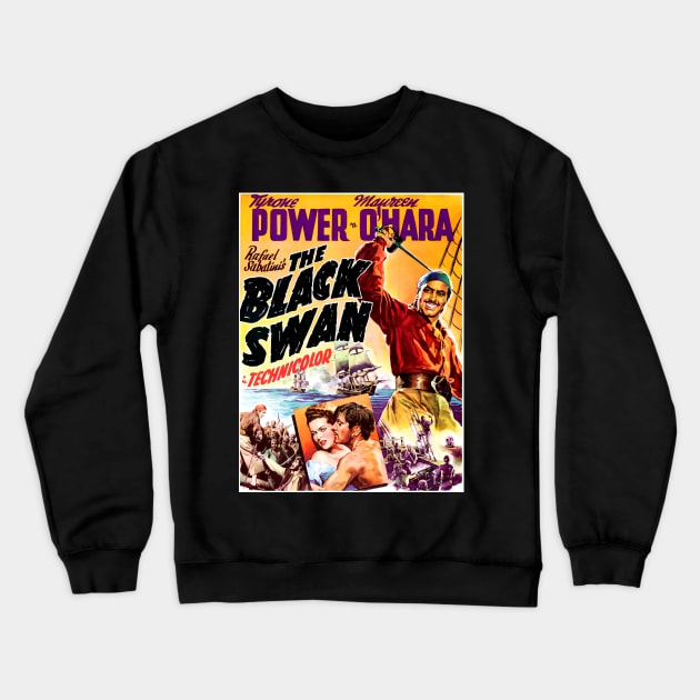 The Black Swan (1942) Crewneck Sweatshirt by Scum & Villainy